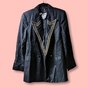 VINTAGE BLUES | GLAM ROCK BLAZER